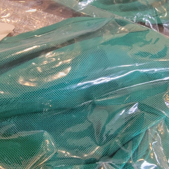 Aerie Smoothez Unlined Mesh Balconette Bra Jade Green NWT! - Picture 5 of 9